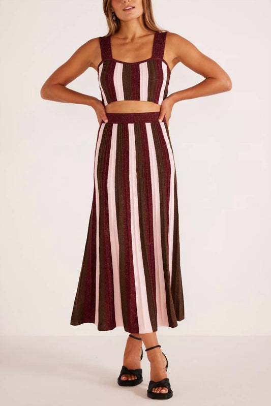 Minkpink - Eden Knit Crop Top