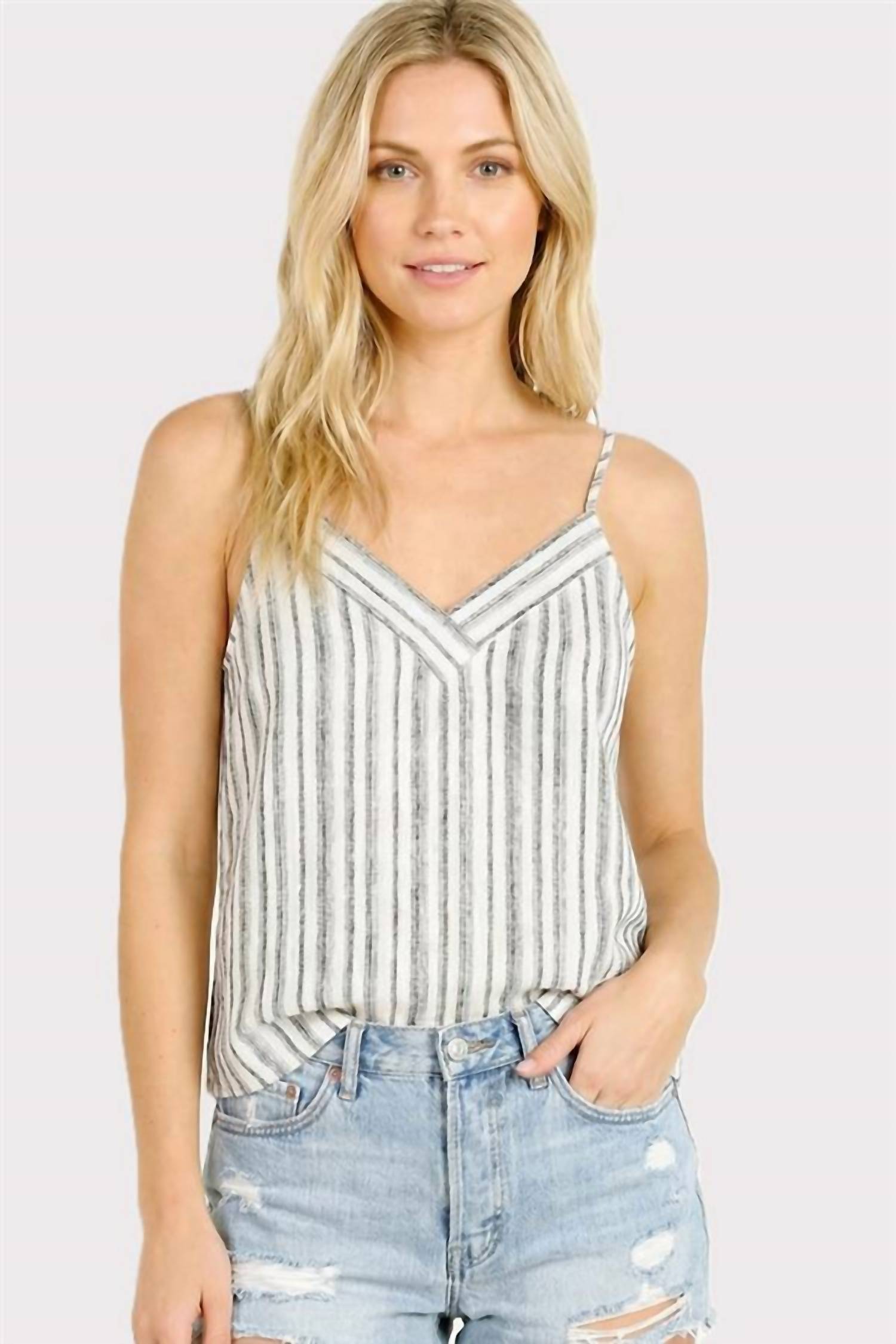 Staccato - Striped Tank Top