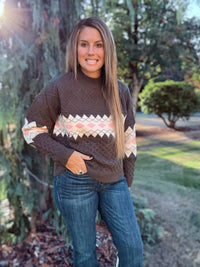 Adora - Waffle Sweater