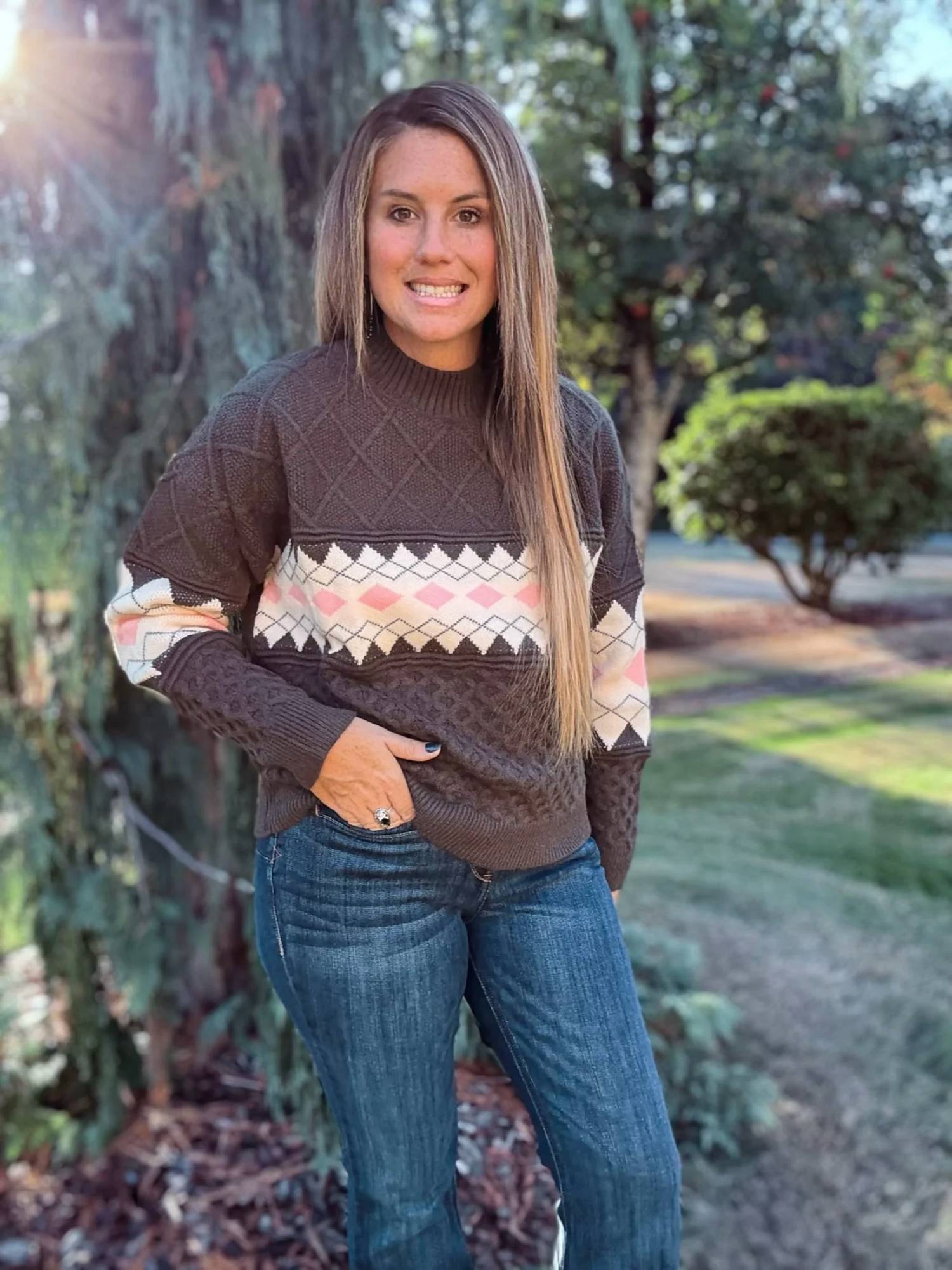 Adora - Waffle Sweater