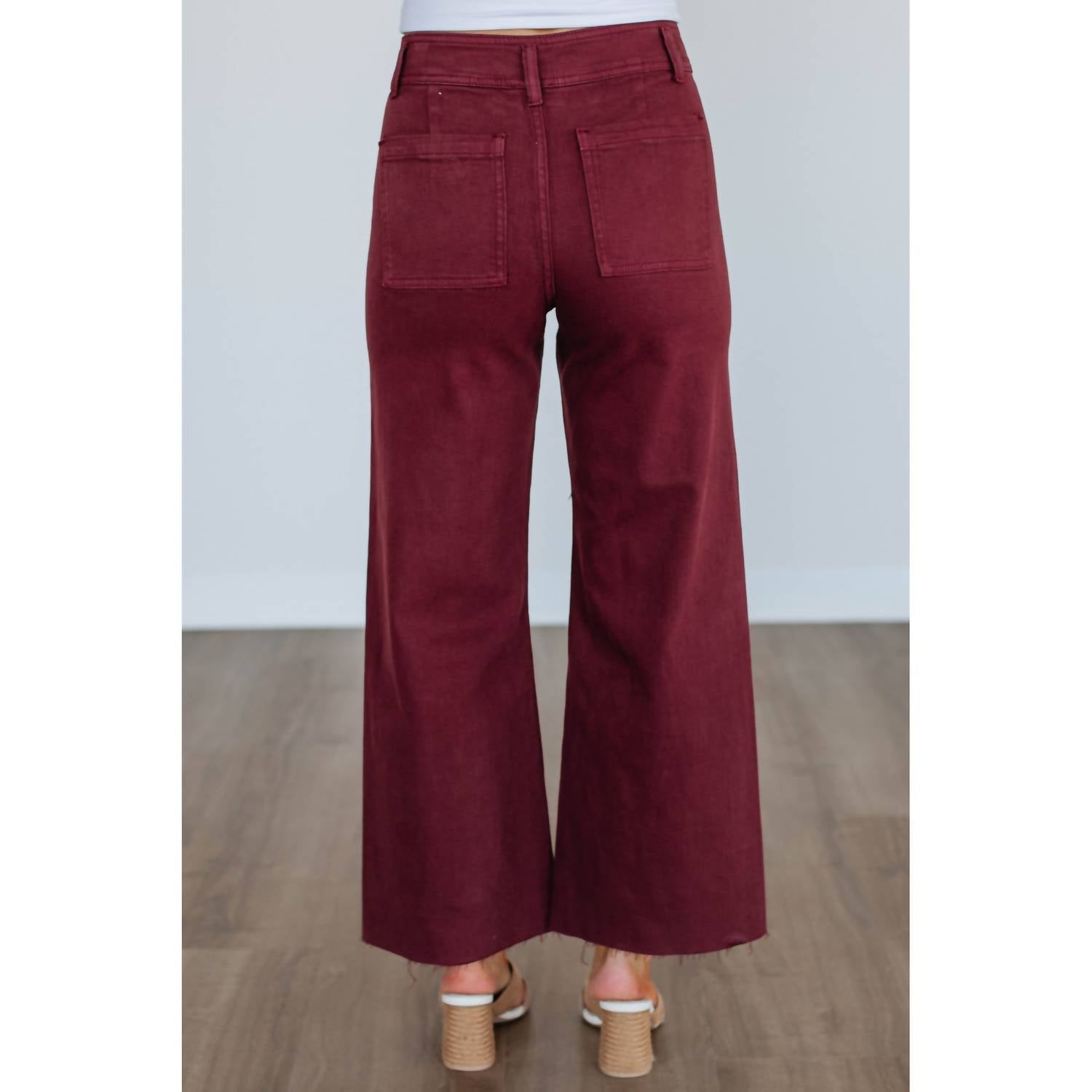 Miou Muse - Lindsay Straight Wide Leg Pants