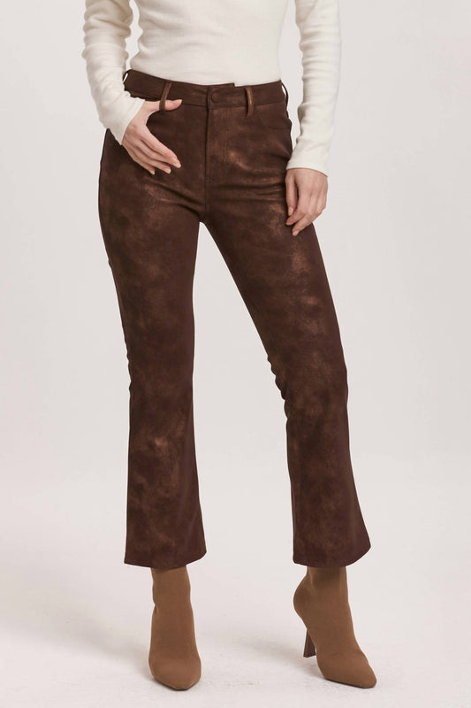 Dear John Denim - Jeanne High Rise Cropped Flare Pants