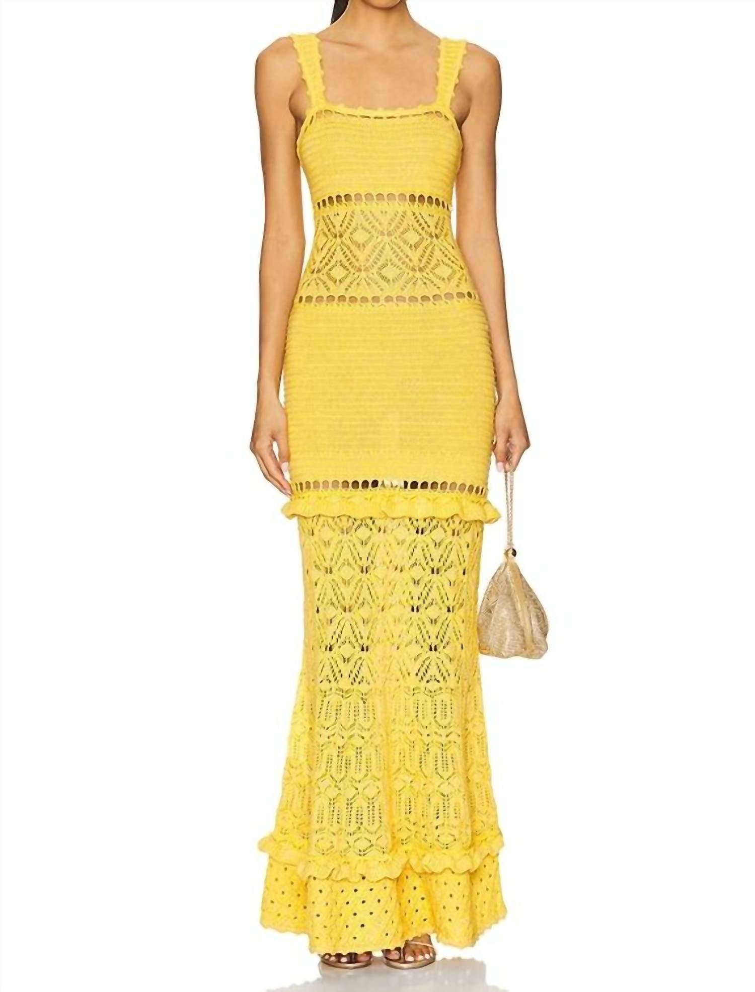 Retrofete - Winona Crochet Dress