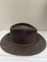 Jw Bennett - Unisex Western 50x Teardrop Flat Brim Hat