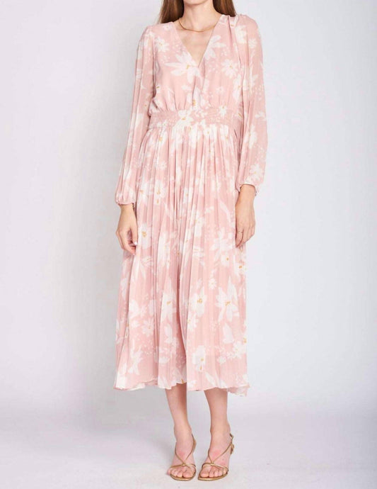 En Saison - Gabby Pleated Floral Dress