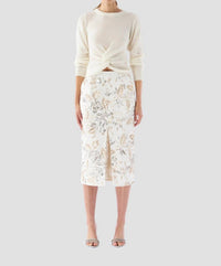 Le Superbe - Sequin D-Vine Everyway Skirt
