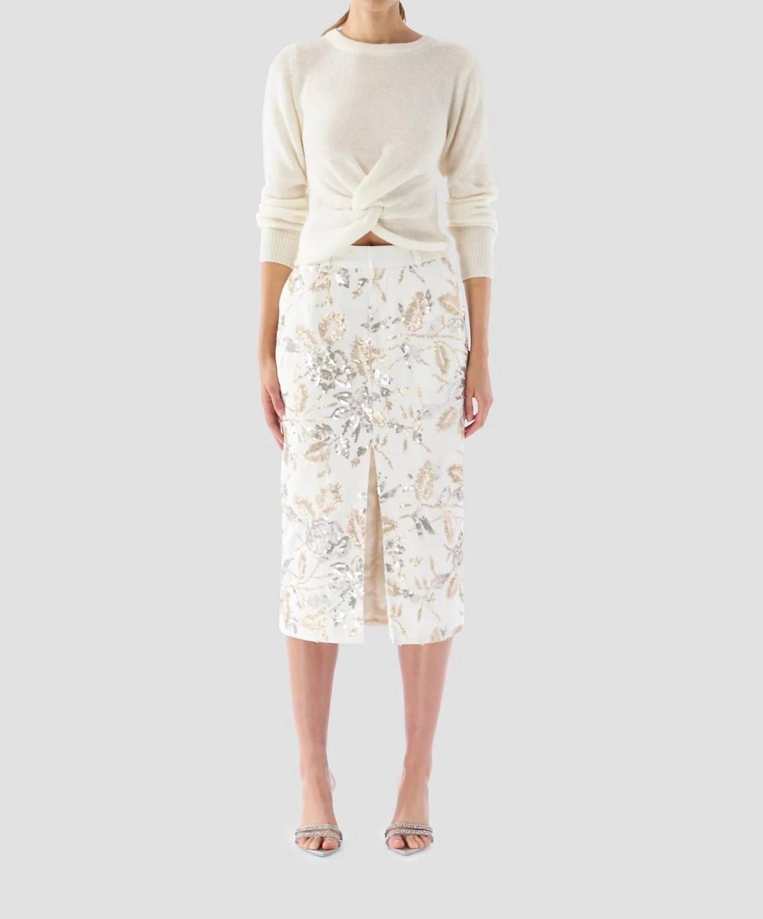 Le Superbe - Sequin D-Vine Everyway Skirt