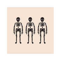 IMANI COLLECTIVE Halloween Collection Skeleton Gang Pillow Cover in black - item