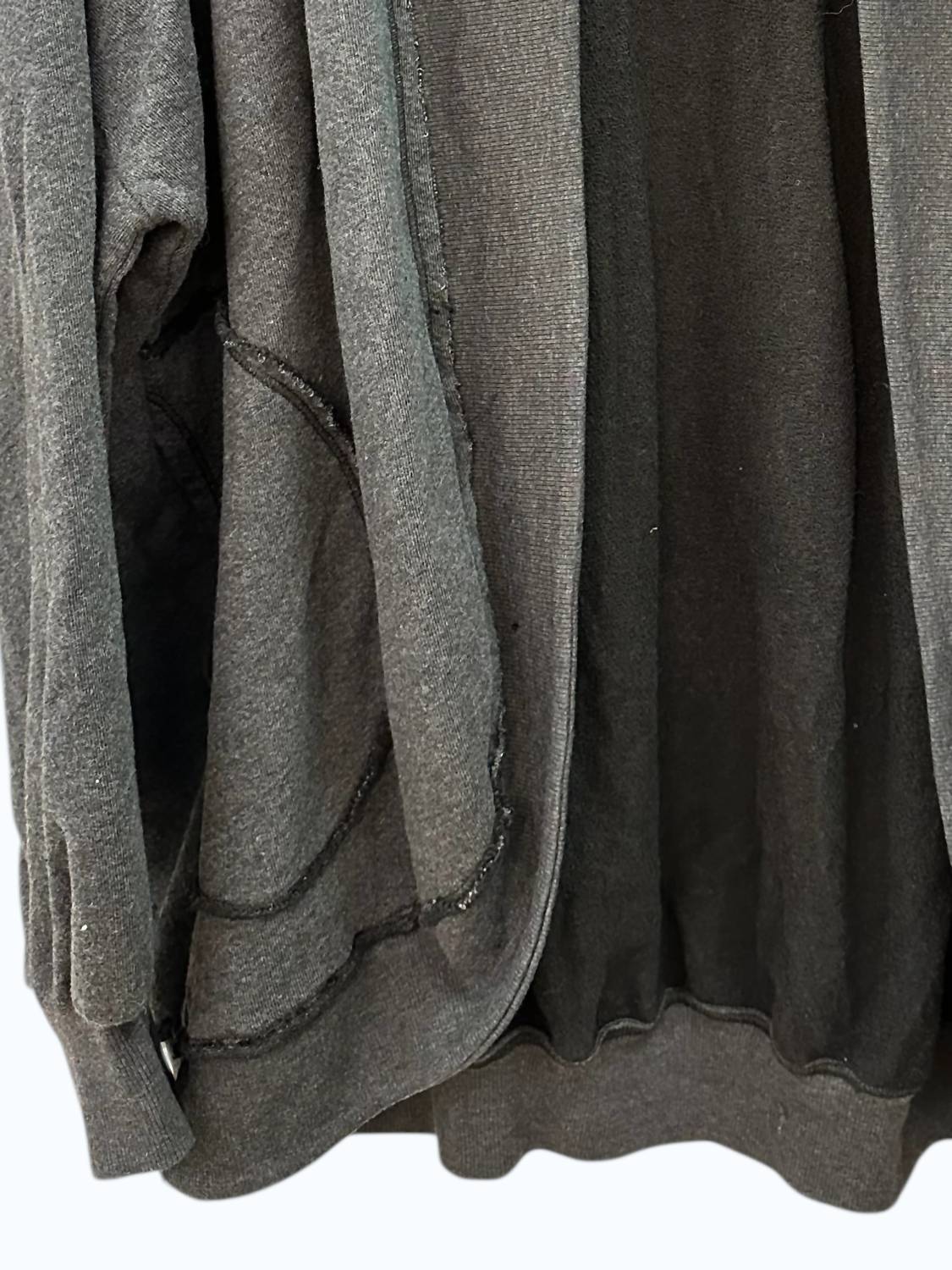 PROJECT SOCIAL T Women's Nigel Slouchy Jacket in grey - women's cardigan - alternate view