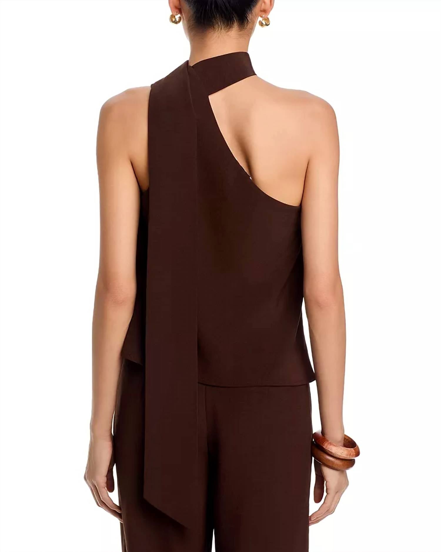 Lucy Paris - Elma Tie Neck Top