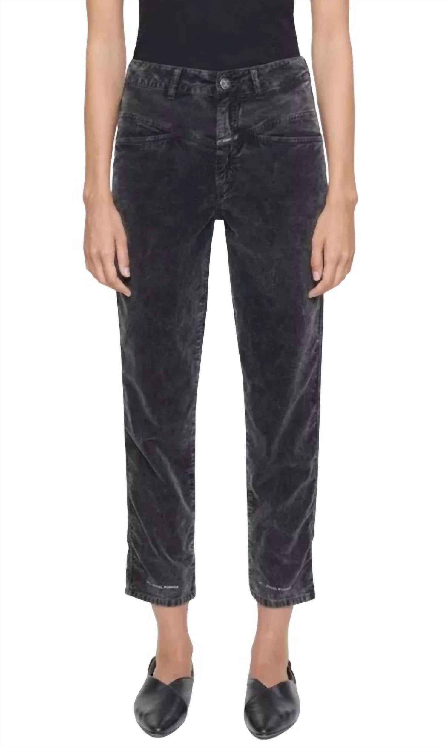 Closed - Pedal pusher velvet jean