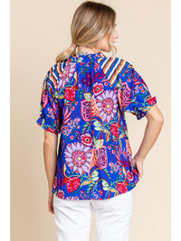 Jodifl - Happy Hacienda Floral Blouse