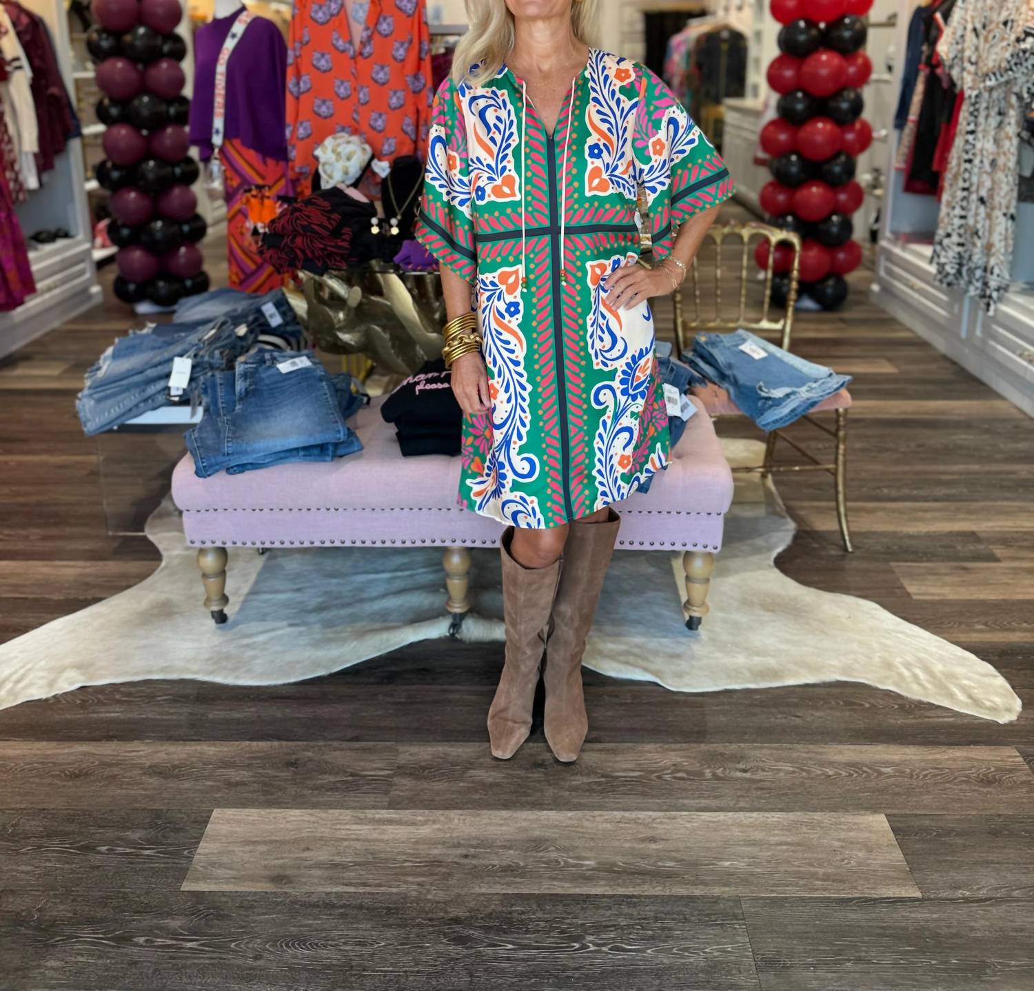 Jade - Melody Tam Kimono Tunic Mini Dress