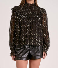 Elan - Geo Print Mock Top