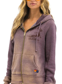Aviator Nation - Unisex Venice Surfer Zip-up Hoodie