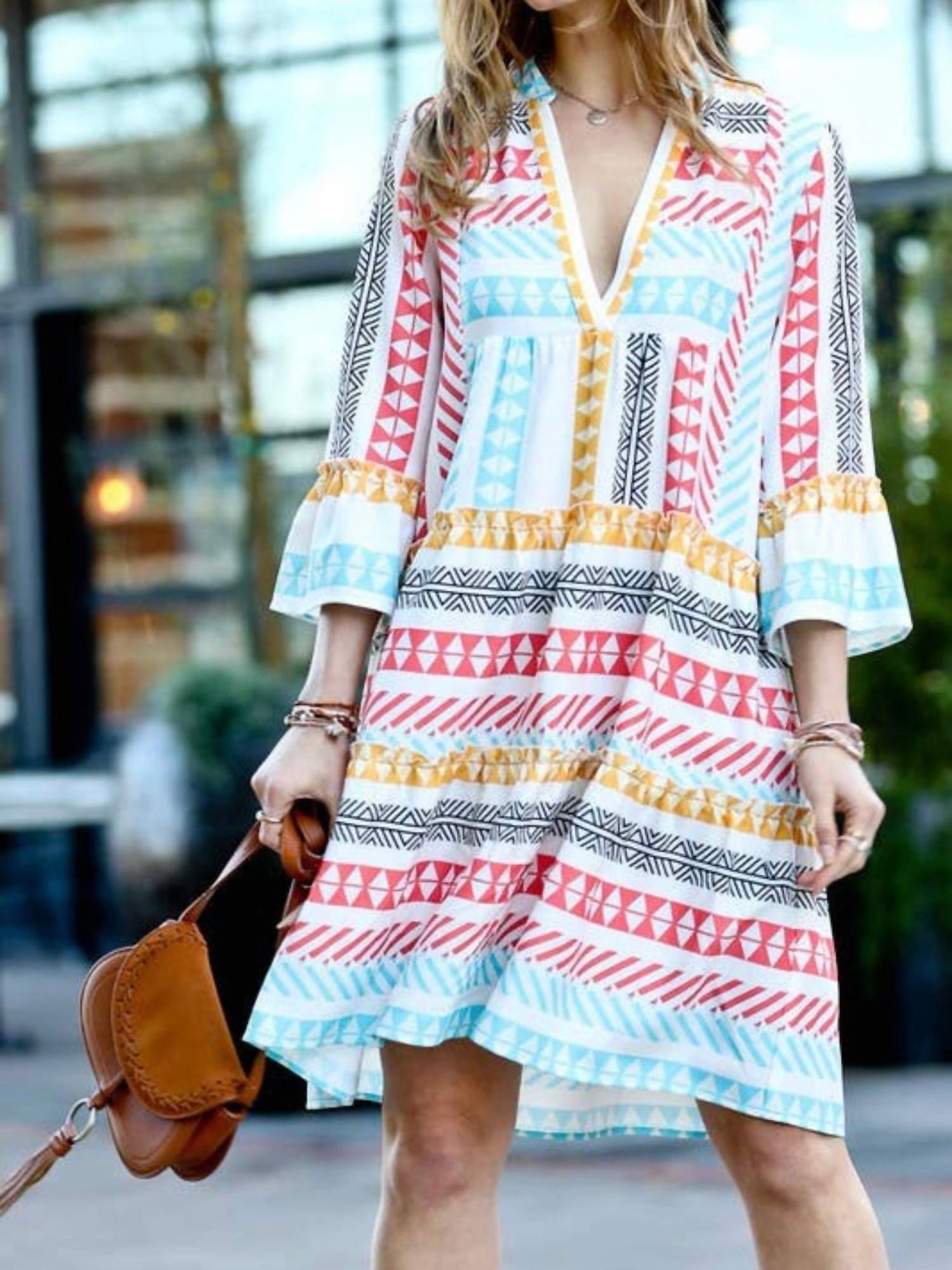 Mazik - Try Again Printed Dress