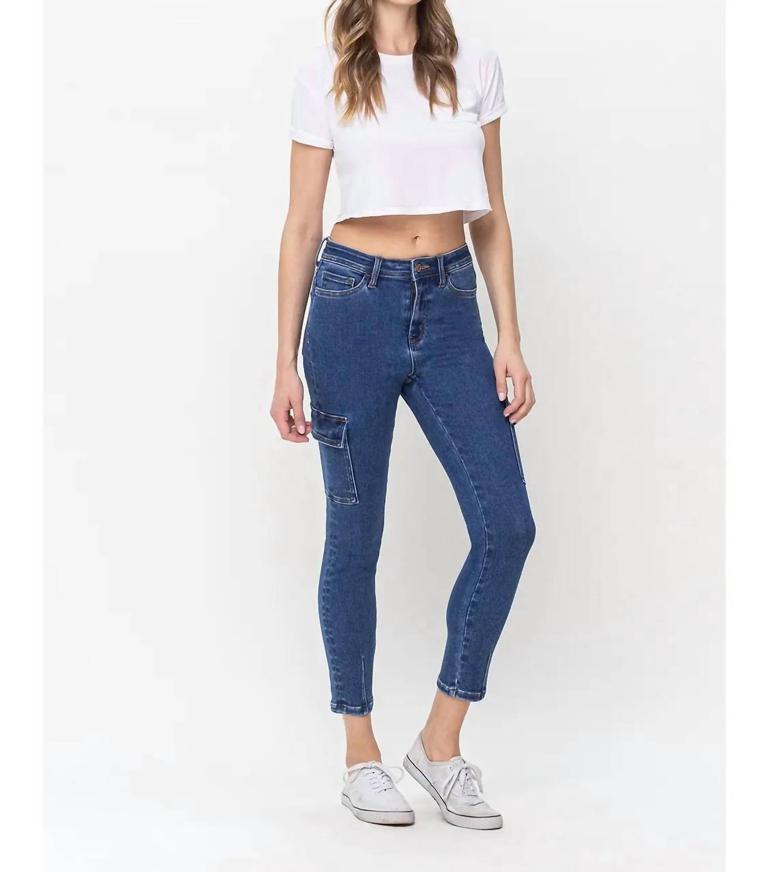 Vervet By Flying Monkey - Women's Cargo Pocket Jean