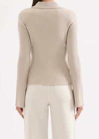 Nude Lucy - Betina Zip Front Knit Cardigan