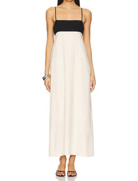 NIA Clove Dress in ecru - women's dress
