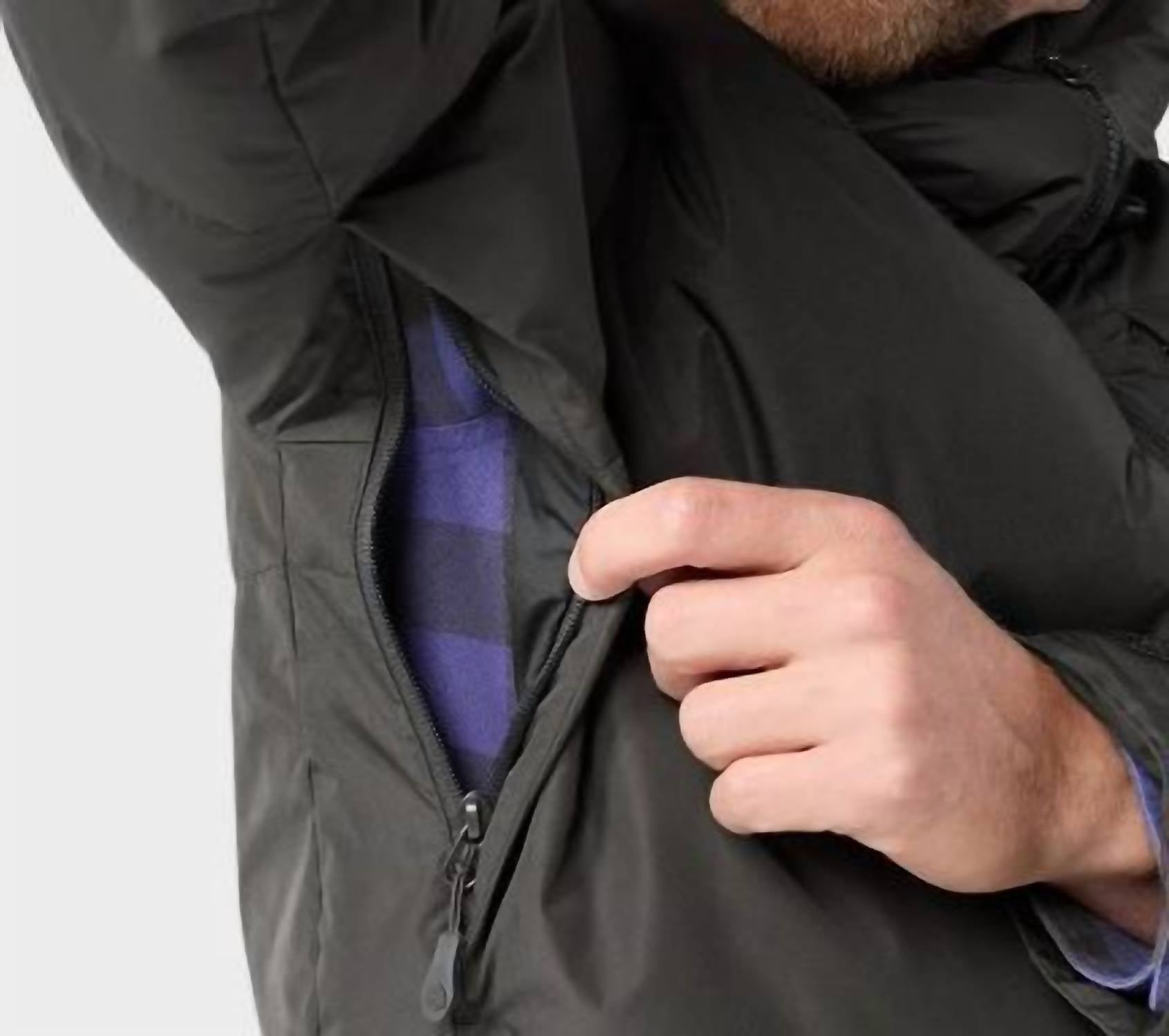 stio Men's Colter Windstopper Down Jacket in raven - men's jacket - view 4