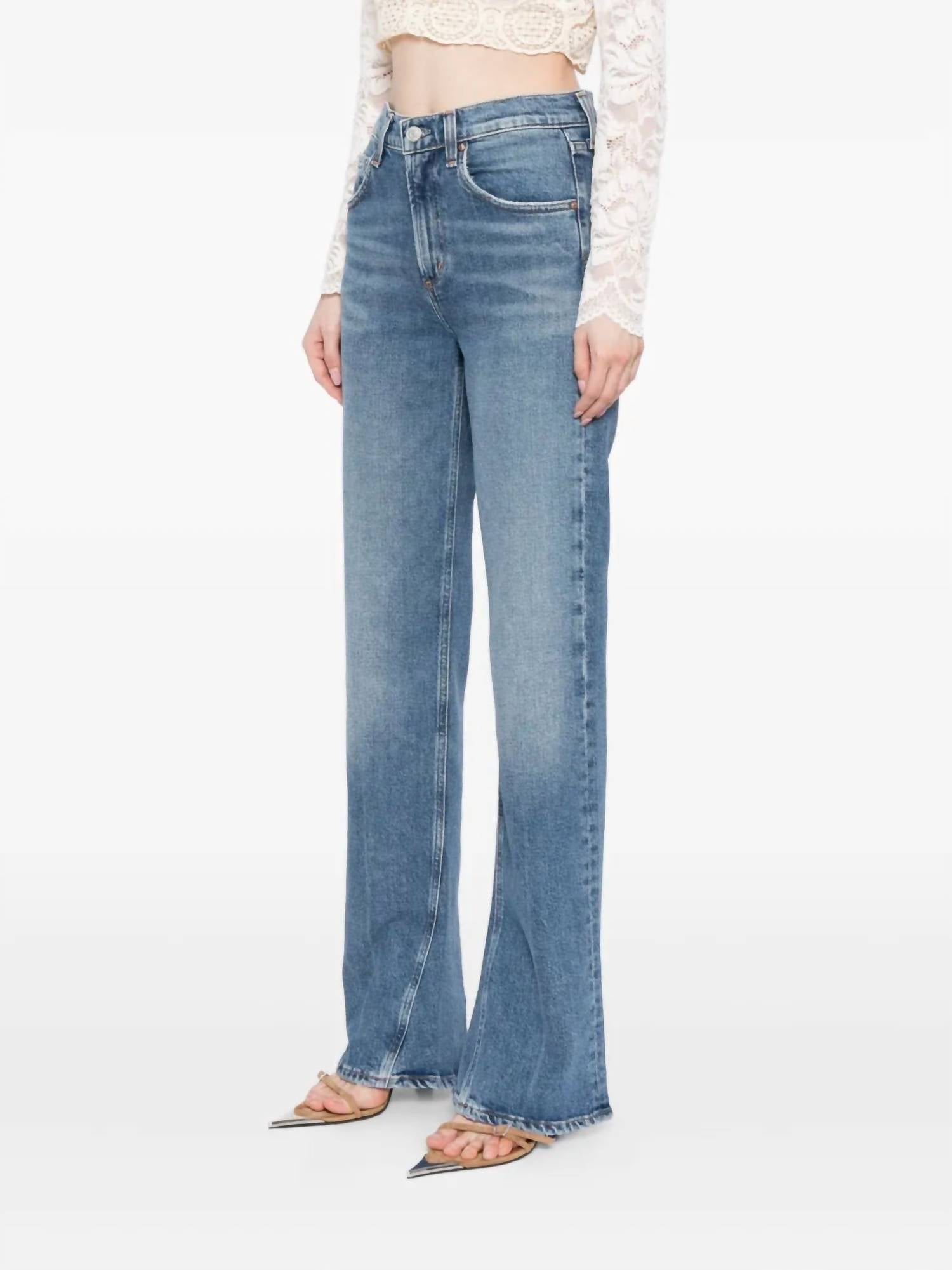 Agolde - Kick Mid Rise Boot Jean