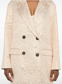 Forte Forte - Golden Sunrise Jacquard Coat