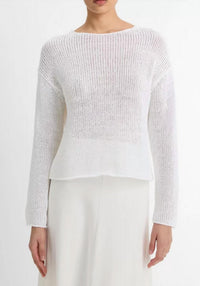 Vince - Coated Cotton Pullover