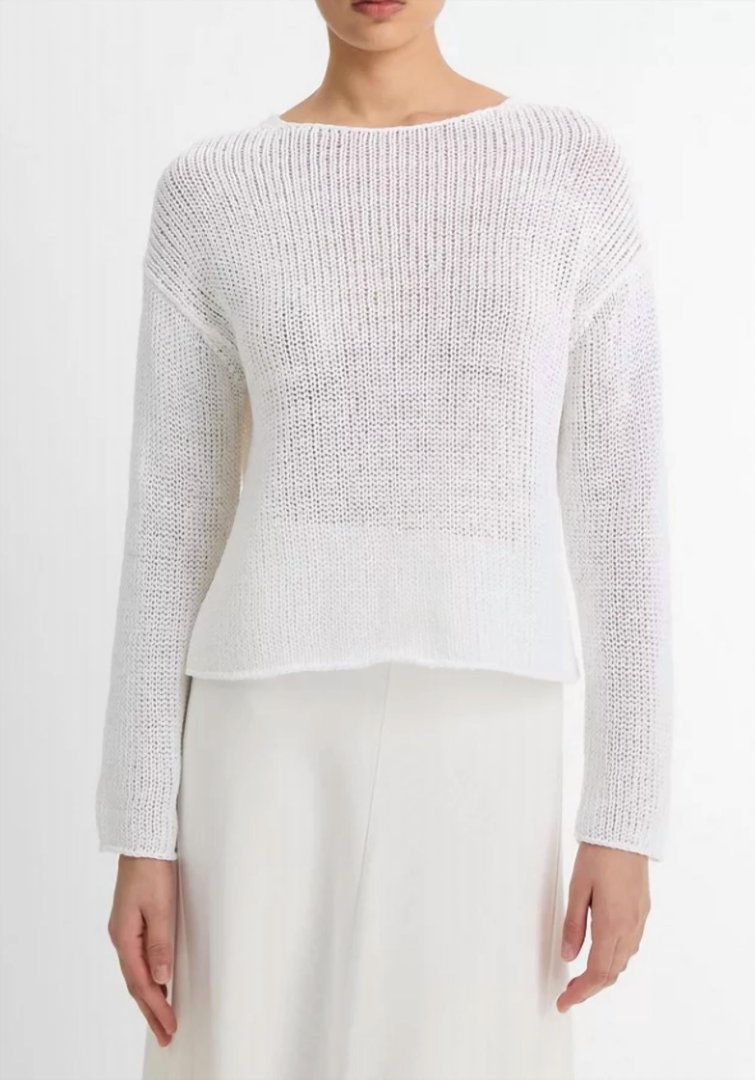 Vince - Coated Cotton Pullover