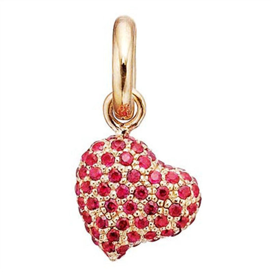 Story Jewellery - Women's Sparkle Pavé Heart Charm Pendant