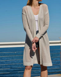 Naya Mixed Stitch Duster