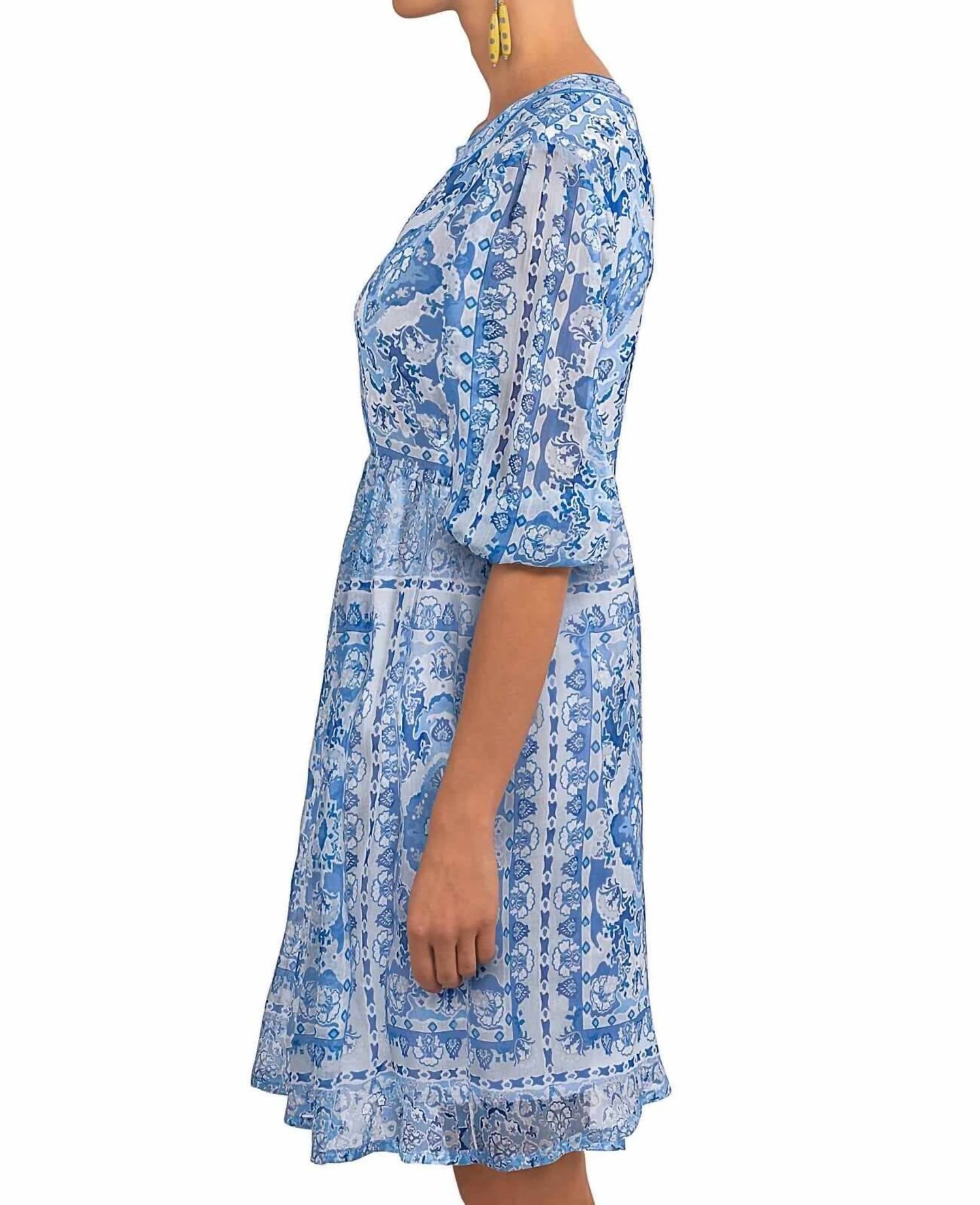 Gretchen Scott - Crinkly Borderline Dress