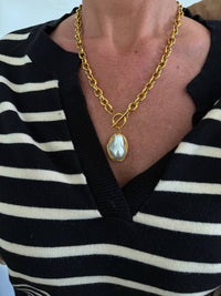 Chansuttpearls - Women's Pearl Drop Necklace