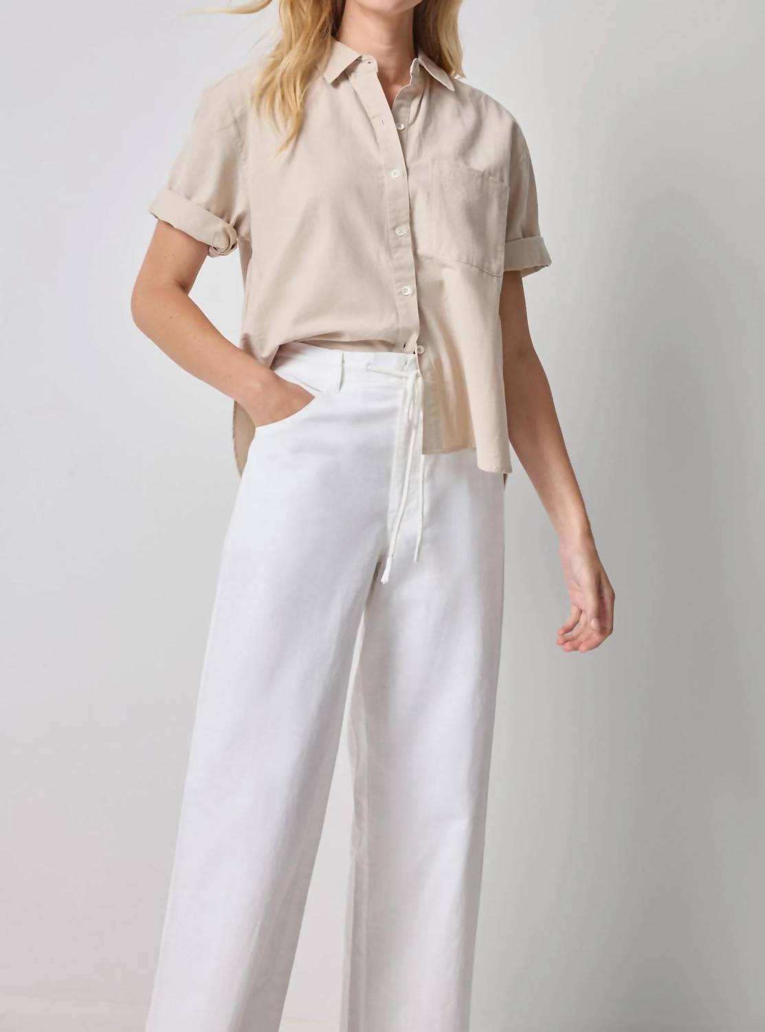 Lilla P - Boyfriend Button Down Shirt