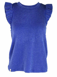 Simply Southern - Ruffle Knit Tee