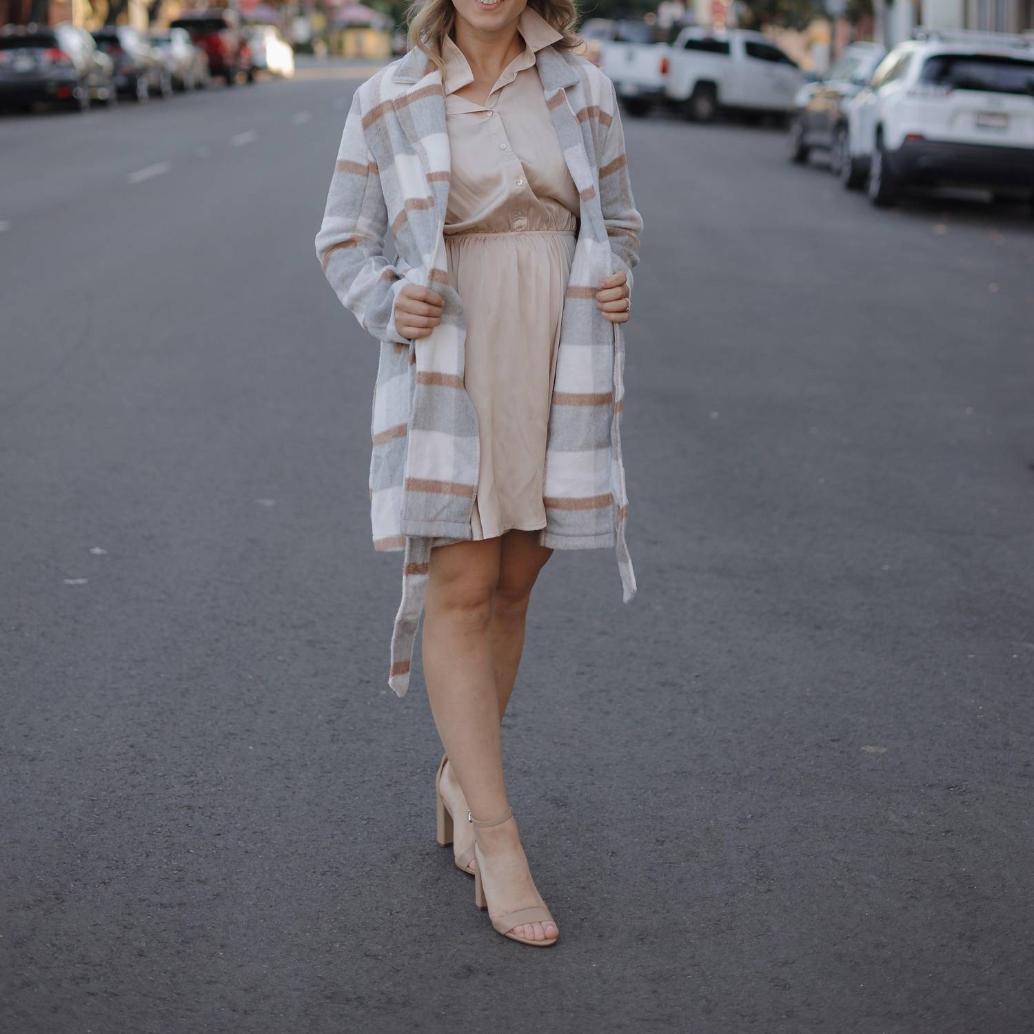 She + Sky - Ariana Long Sleeve Mini Dress