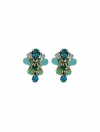 Nour London - Women's Classic Multicolored Earrings