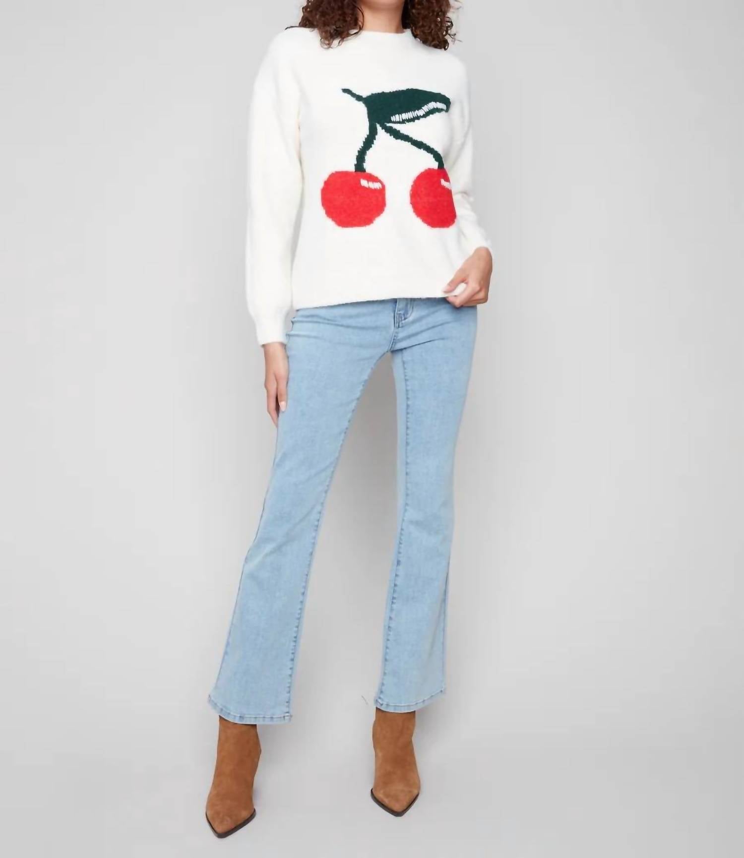 Charlie B - Intarsia Fluffy Sweater