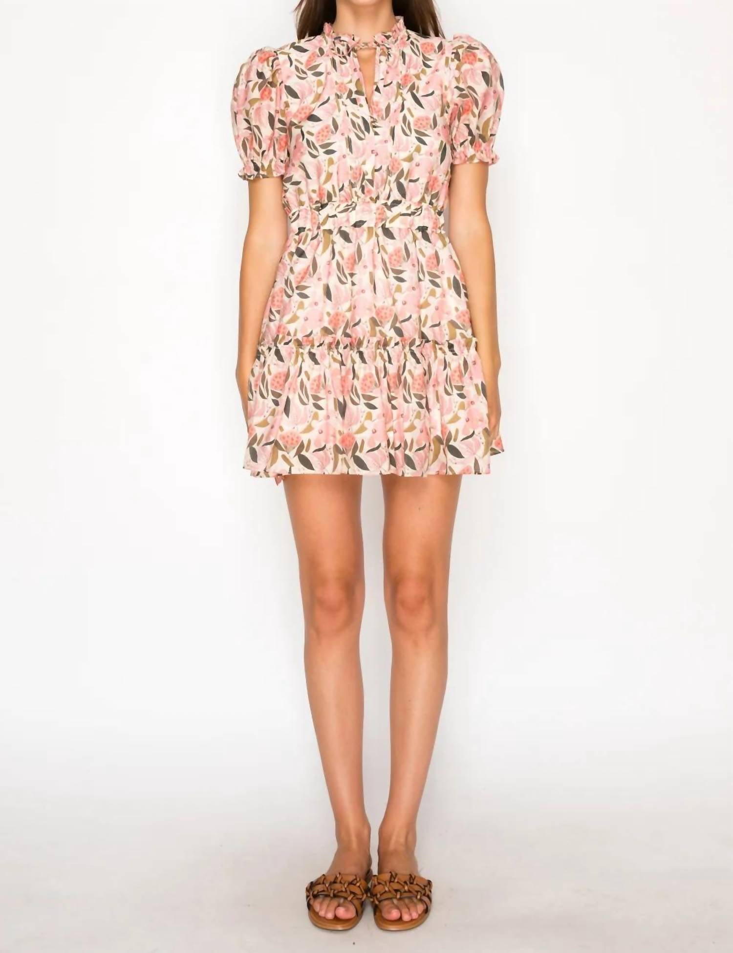 Meet Me In Santorini - Glow Short Dress