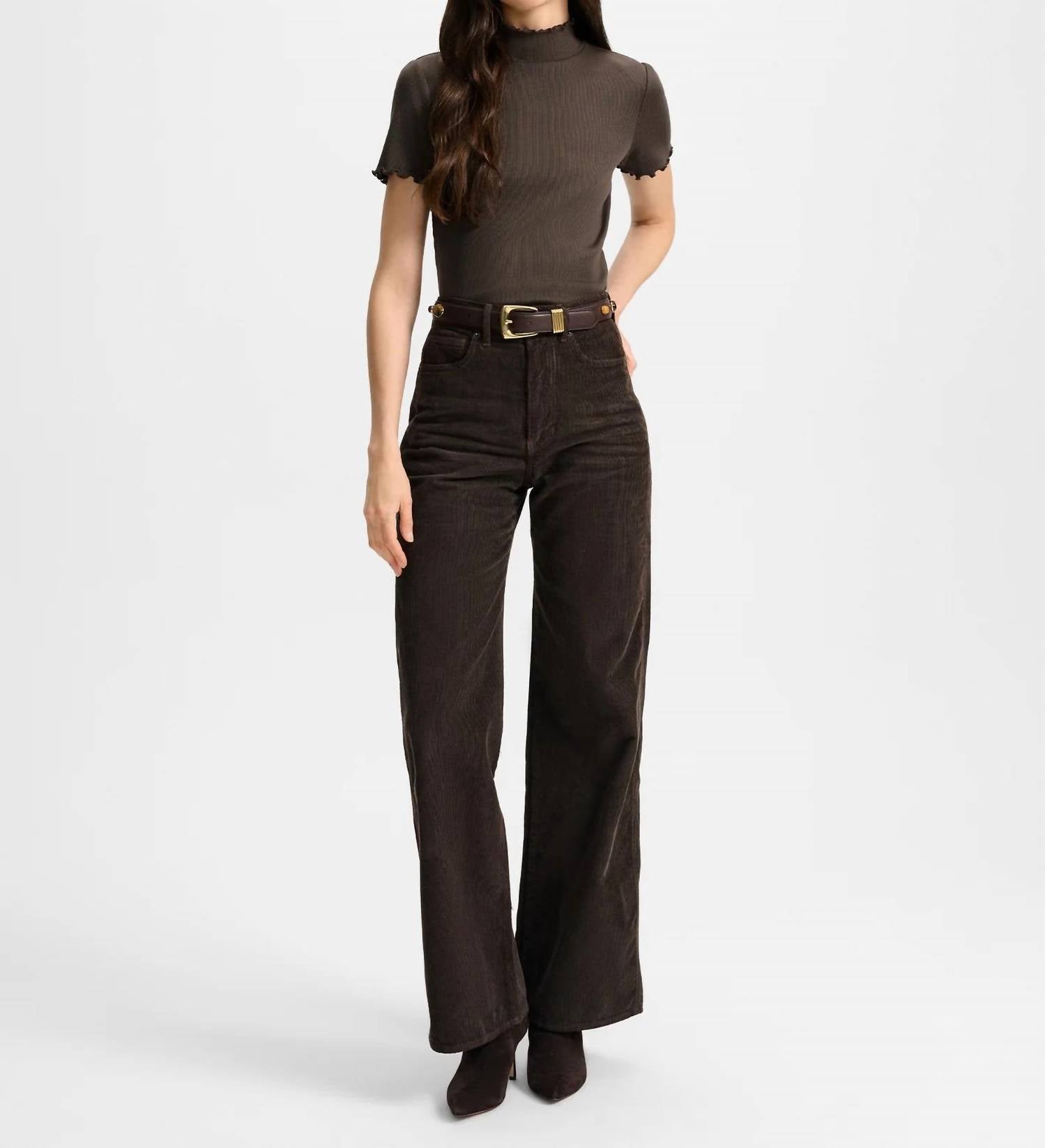 Veronica Beard - Taylor Cord Wide Leg Pant