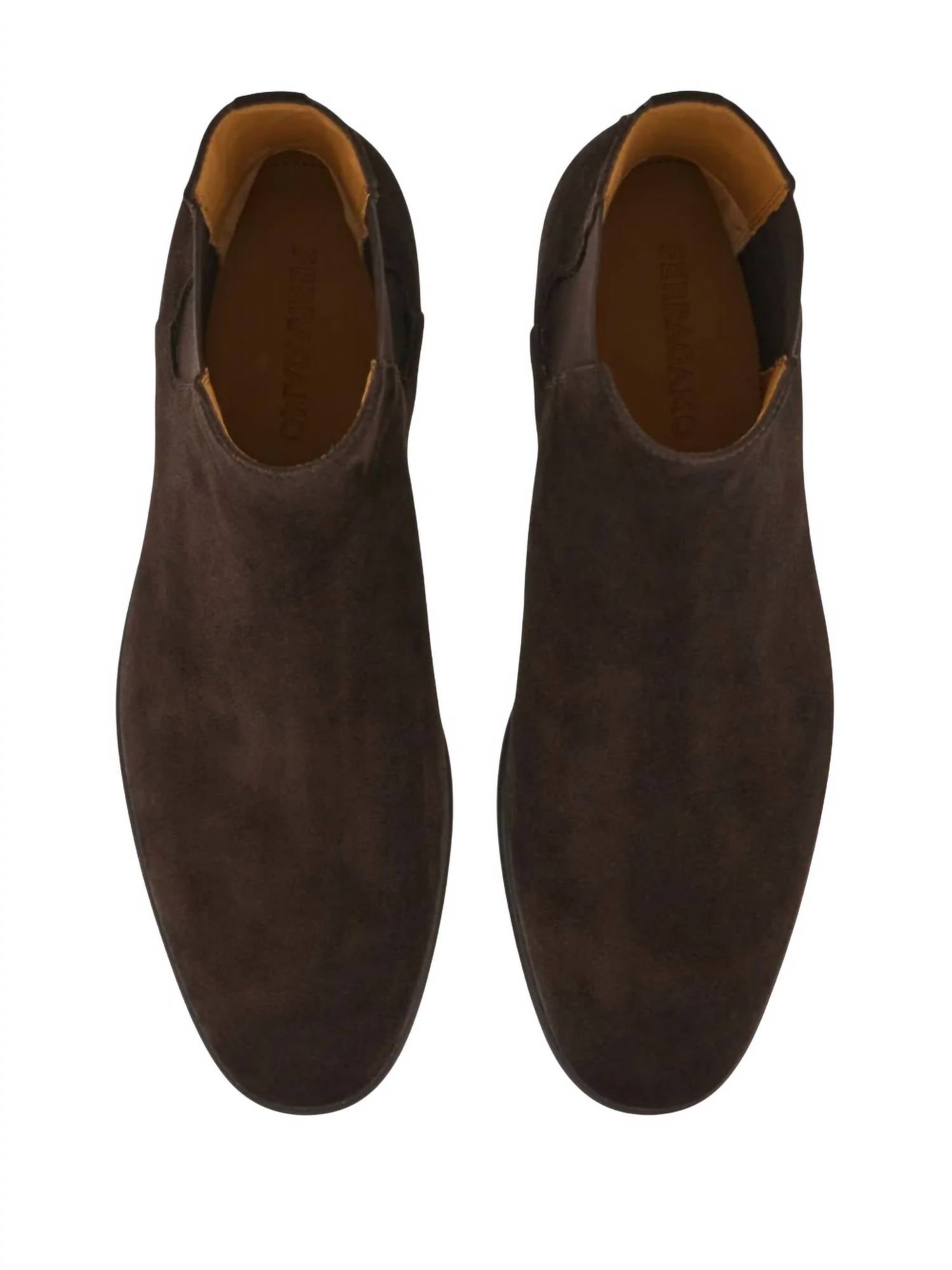 Salvatore Ferragamo - Men's Chelsea Leather Boots