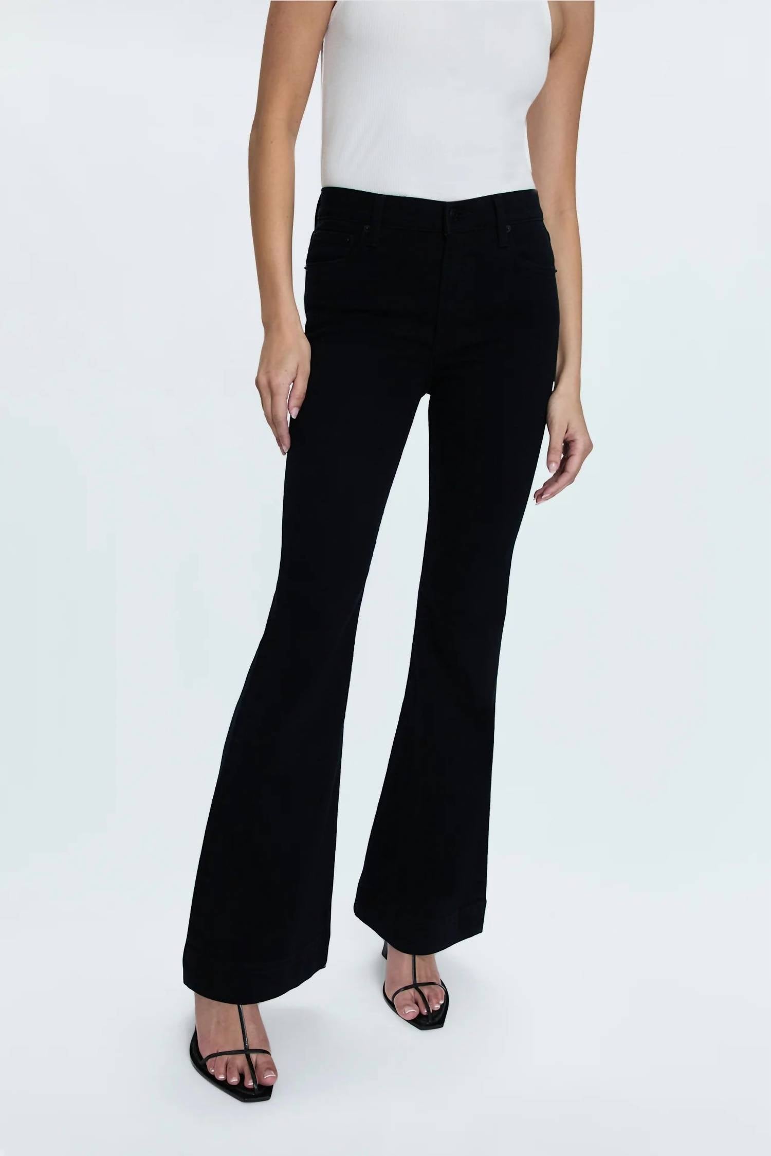 PISTOLA Kinsley Denim Jeans in noir - women's jeans - alternate view