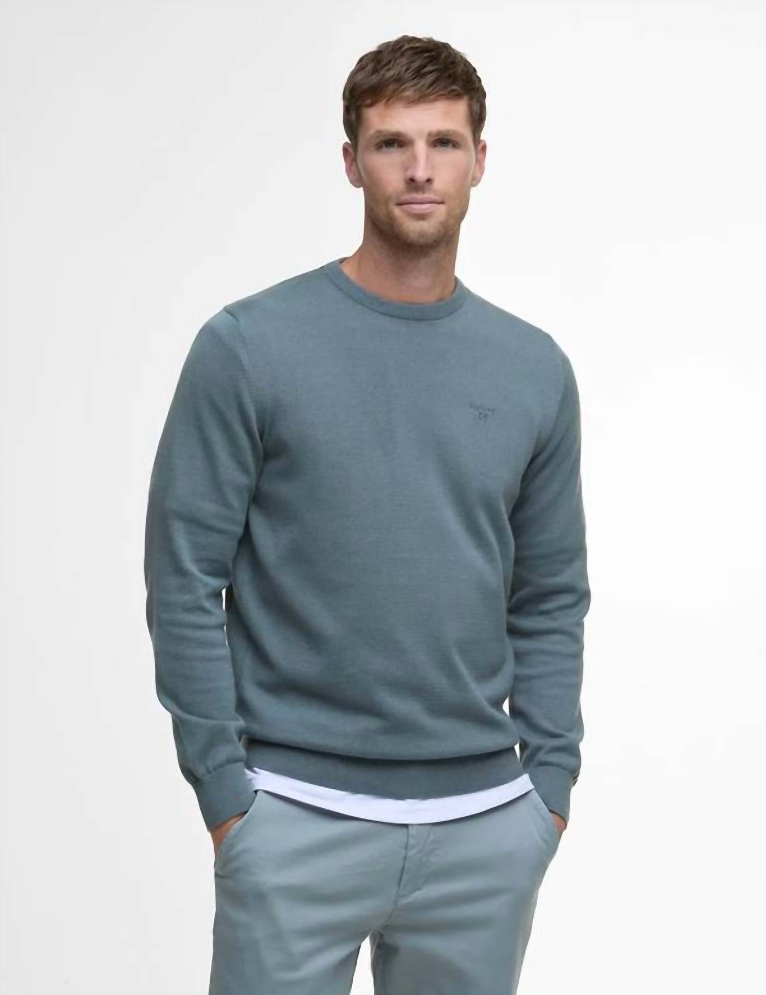Barbour - Pima Cotton Crewneck Sweater