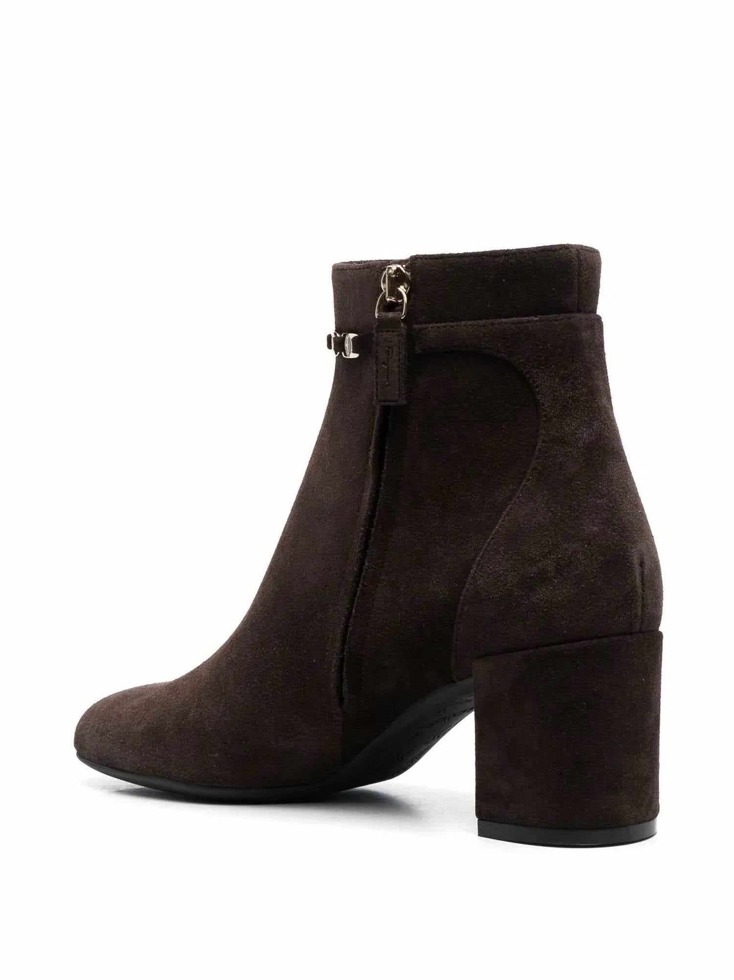Salvatore Ferragamo - Women's Ghila Suede Ankle Boots