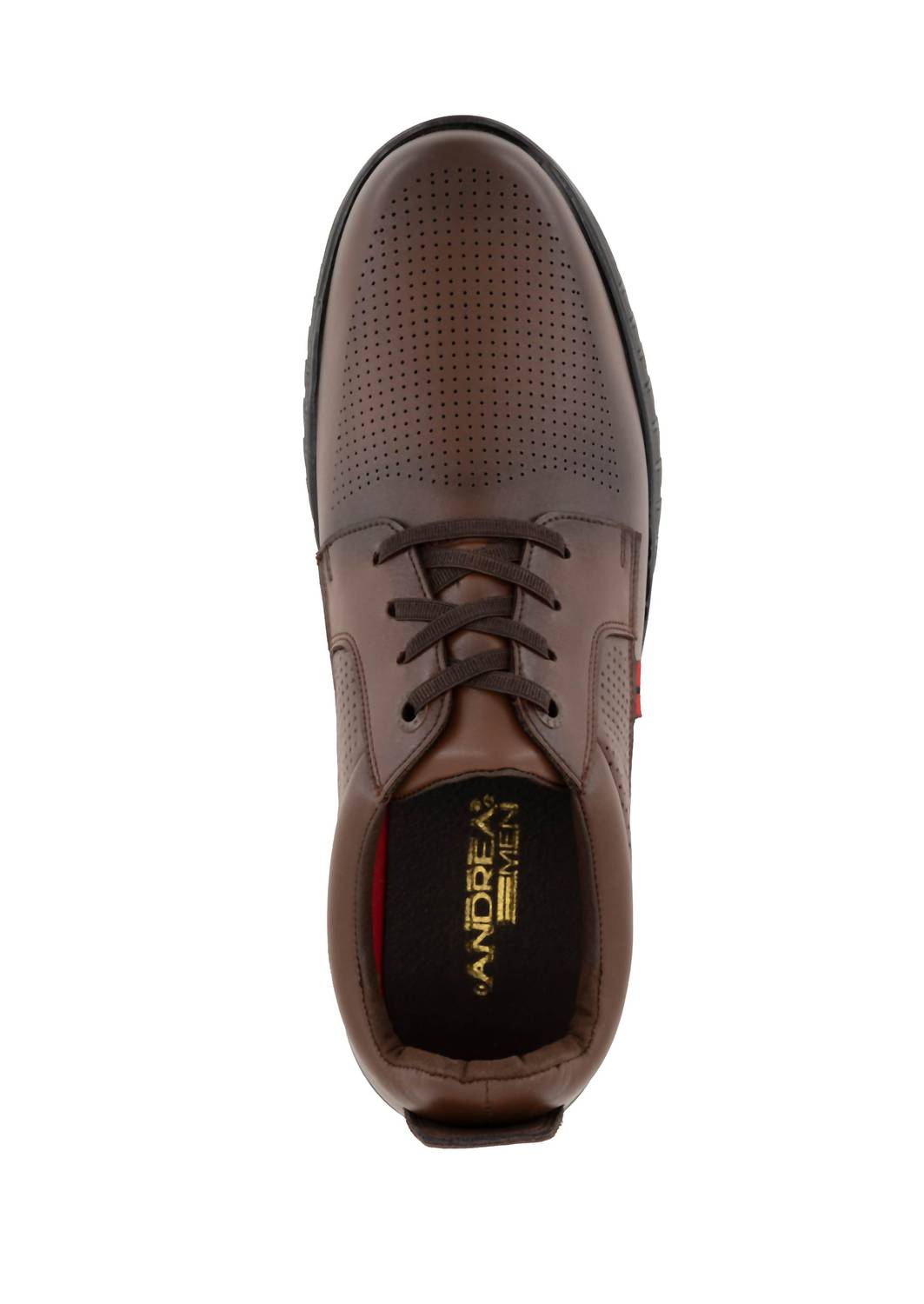Andrea Men's Durable Leather Oxford Shoes in brown - men's shoe - view 5