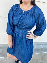 Ee:Some - Washed Mini Dress