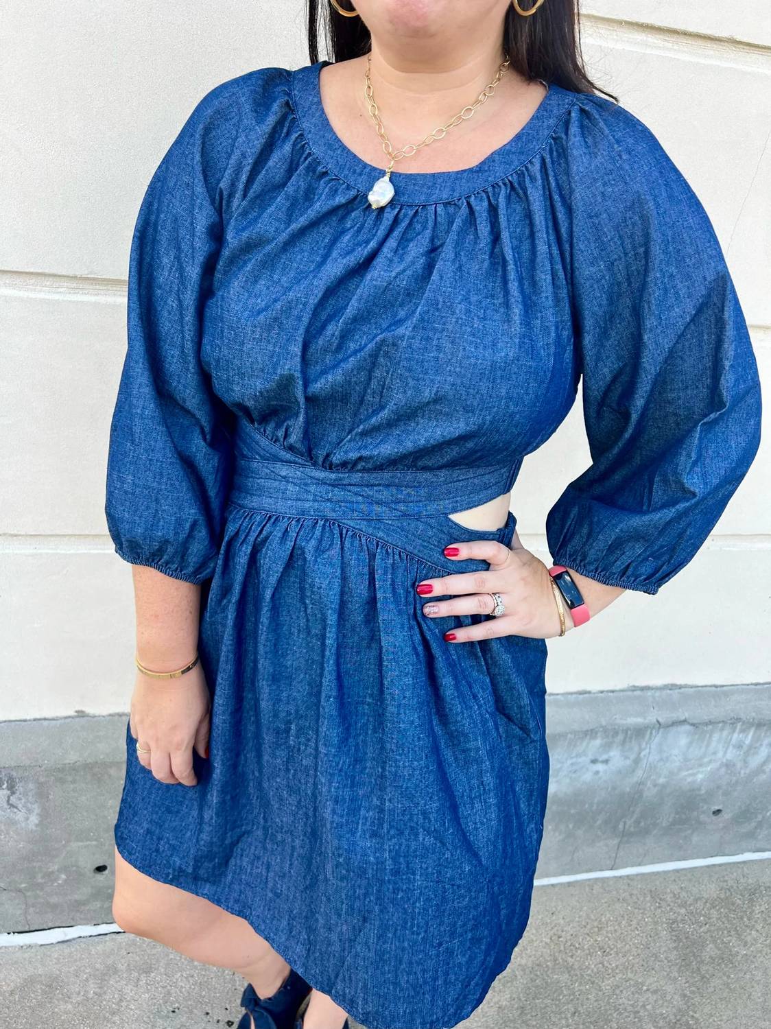 Ee:Some - Washed Mini Dress