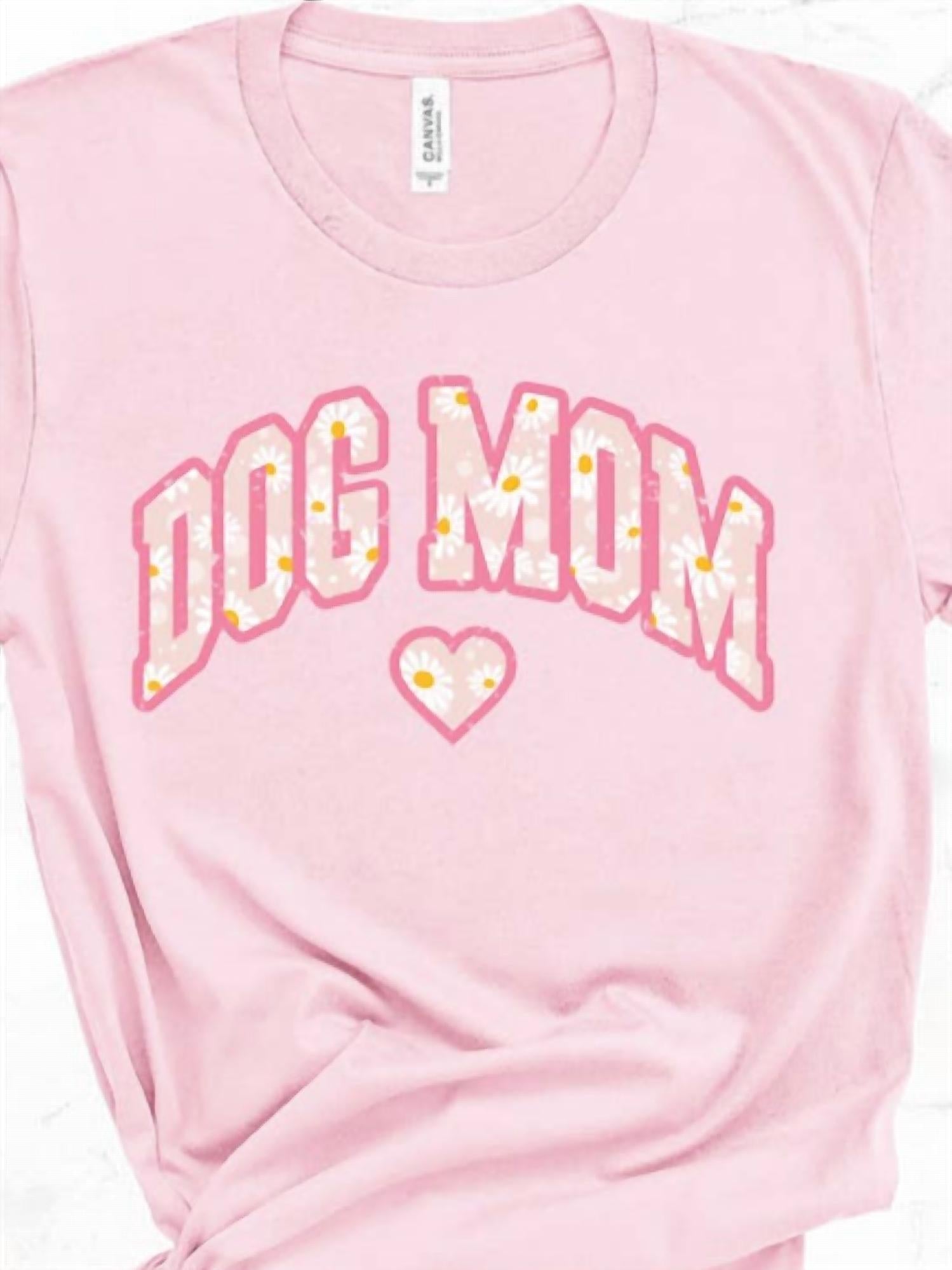 Simply Savvy Shoppe - Women's Dog Mom Daisy Tee