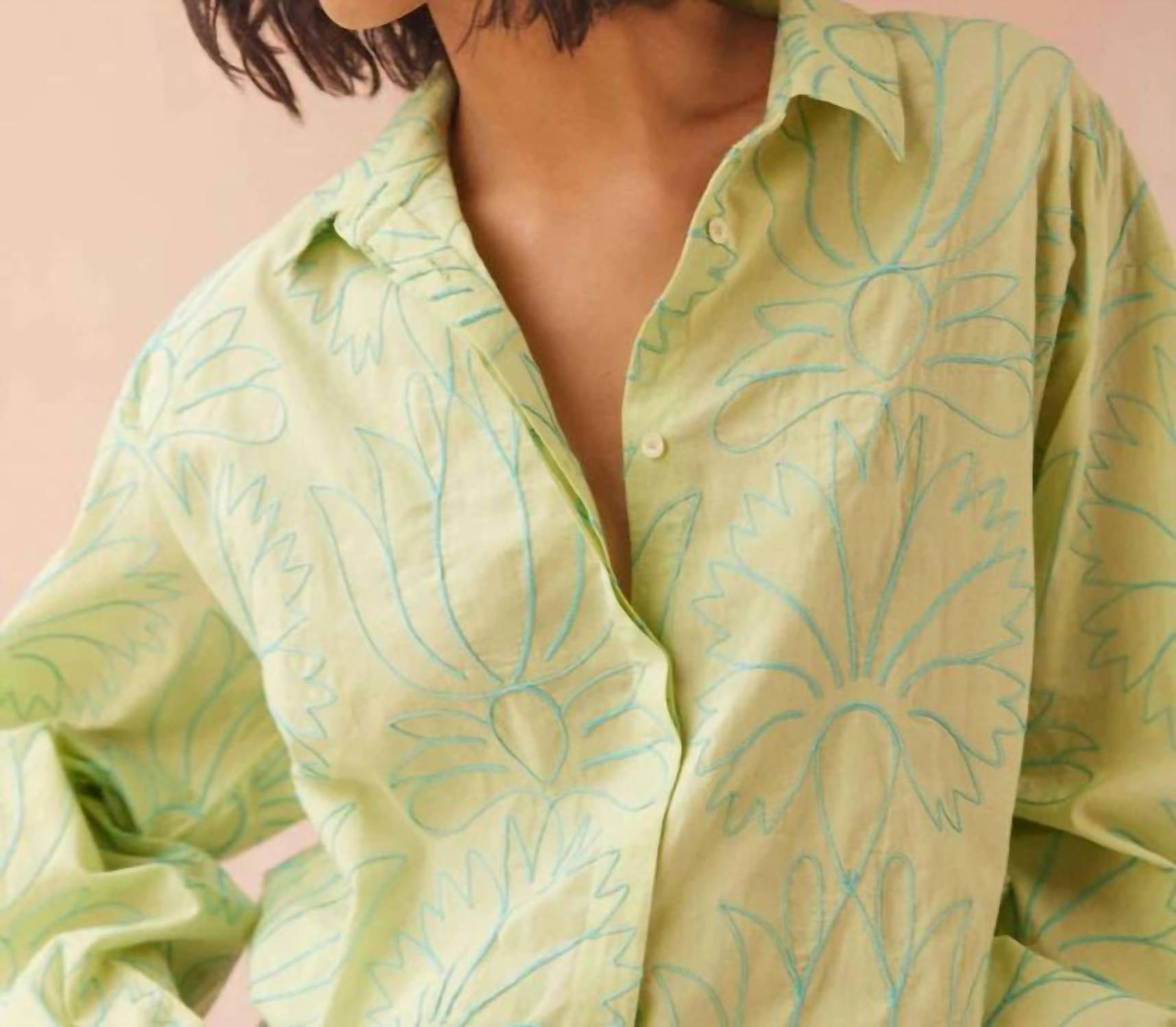 Omika - Nero Button Down Blouse