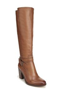 Naturalizer Women's Kelsey Wide Calf Riding Boots in maple - women's shoe - view 4