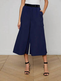L'Agence - Shoda Cropped Wide-leg Pant